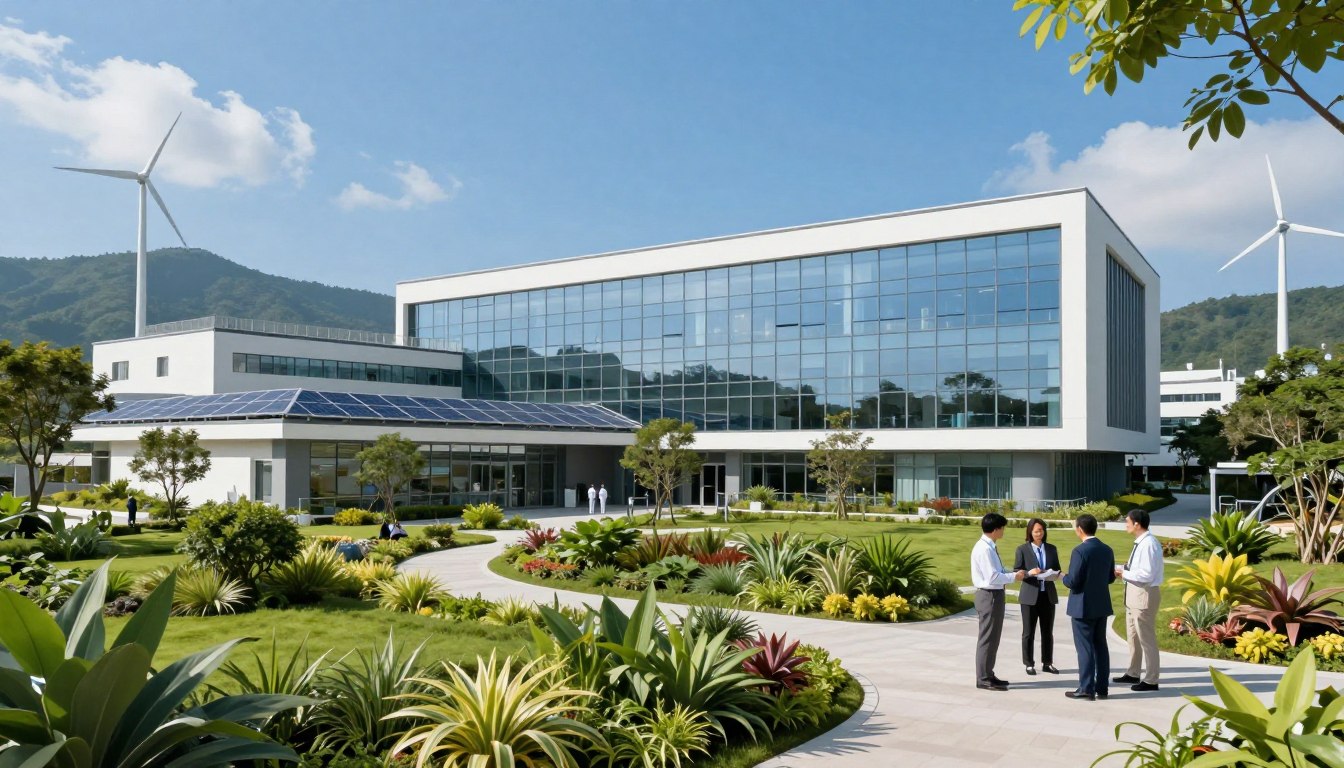 sostenibilidad en la construcción de hospitales